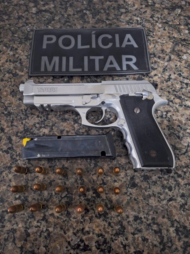 Arma Apreendida em Altos